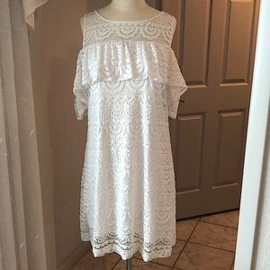 Lilly Pulitzer White Lace Dress